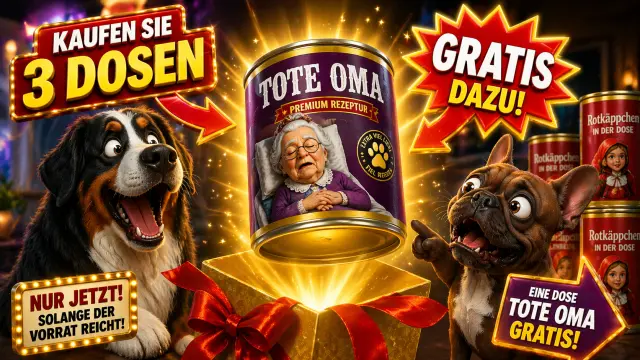 Rotkäppchen in der Dose